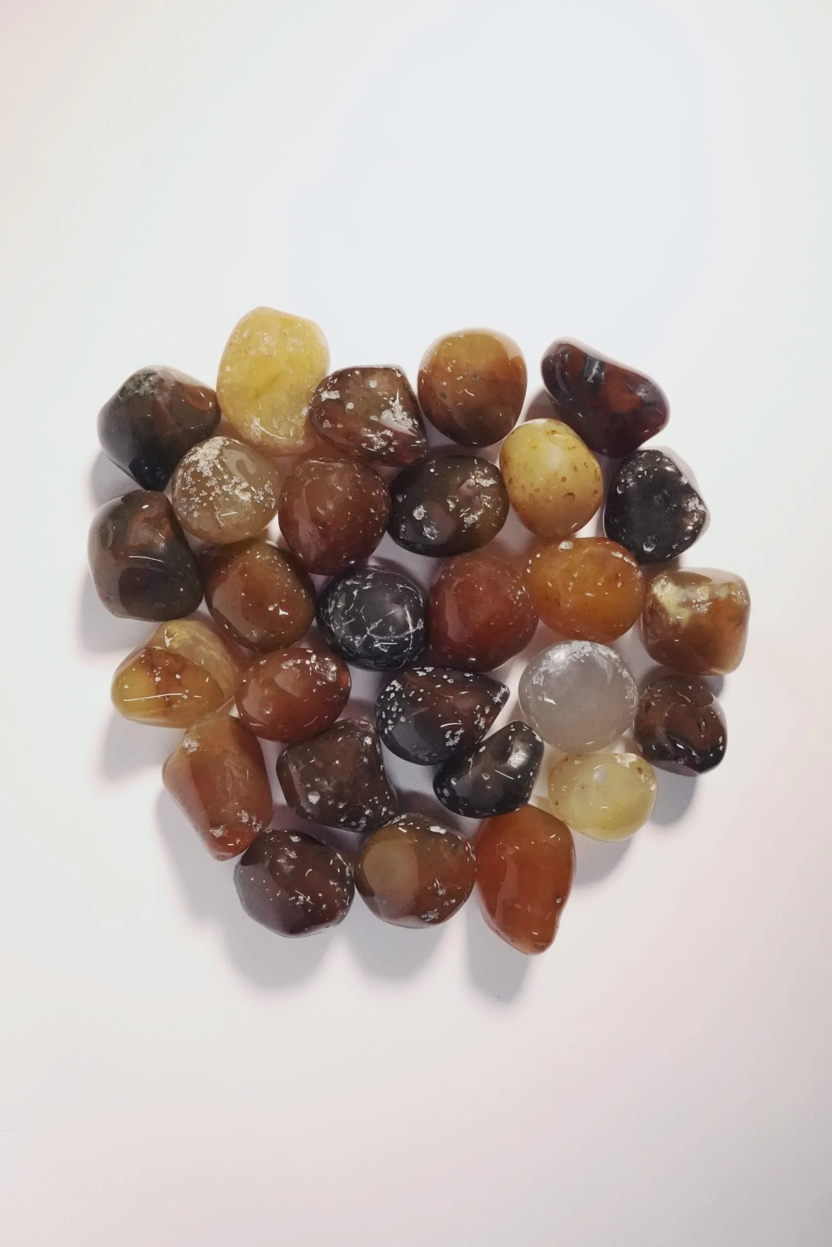 NÓDULOS INTEIROS DE CORNALINA