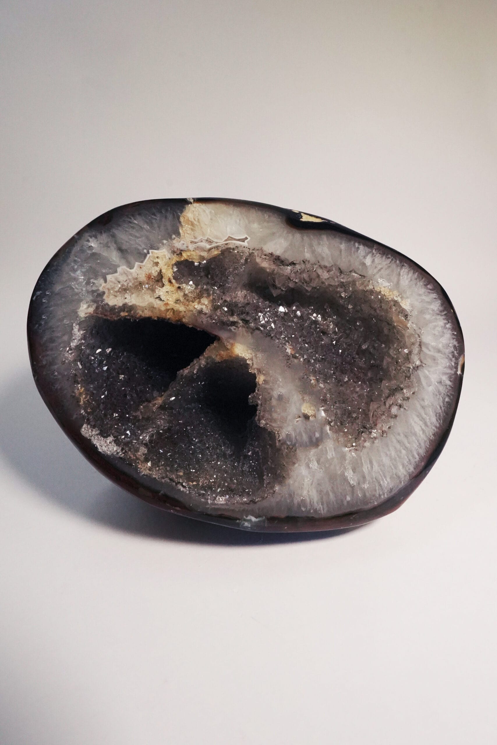 GEODO DE ÁGATA CRISTALIZADA