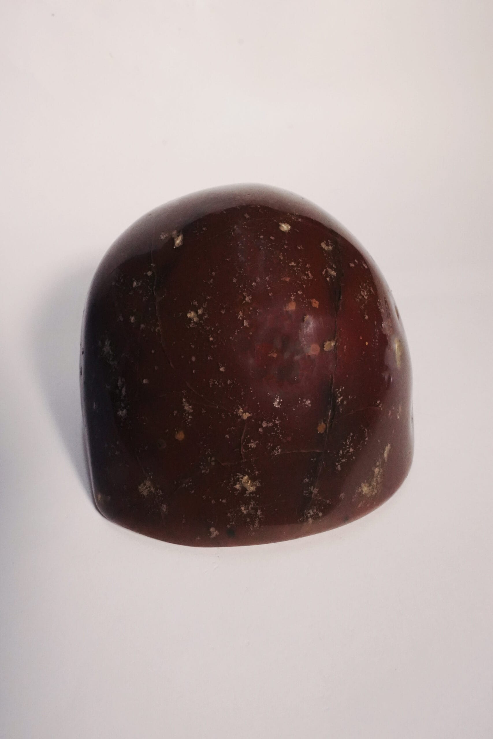GEODO DE ÁGATA VERMELHA HIDRO - FORMATO  PATA DE CAVALO
